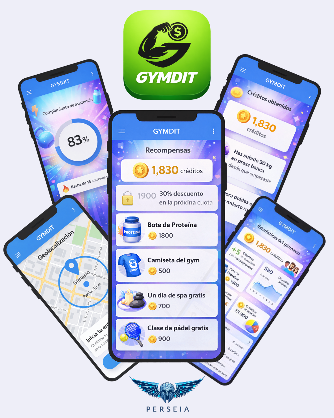 GYMDIT - App de retención para gimnasios